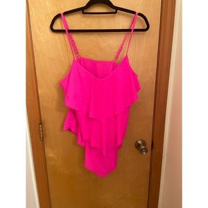 Chic Soul Women’s Ruffled Swimsuit NWOT XXXL